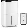 COSTWAY Déshumidificateur d'Air 5 en 1 50 L/Jour Contrôle APP pour Esp...