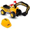 COSTWAY Excavatrice Camion Pelleteuse Enfant Tracteur pour Enfant Joue...