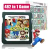 Carte de jeu vidéo Mario Album Nintendo 482 en 1 carte de Console de cartouche pour NDS NDSL 2DS 3DS 3DSLL NDSI