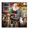 SunsOut Pièces XXL - Le Père Noël et ses Animaux 42373