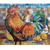 SunsOut Stained Glass Chickens 70708