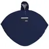 The people's poncho Poncho Mixte, Bleu, Taille unique