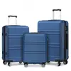 Set de 3 Valises de Voyage (51/65/75cm) Rigide ABS Bagage Trolley Cabi...