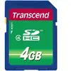 Transcend - Carte mémoire flash - 4 Go - Class 4 - SDHC