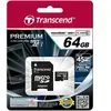 Transcend TS64GUSDU1 - carte mémoire flash - 64 Go - SDXC UHS-I