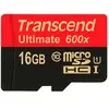 Transcend Ultimate - carte mémoire flash - 16 Go - microSDHC UHS-I
