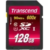 Transcend Ultimate series - carte mémoire flash - 128 Go - SDXC UHS-I