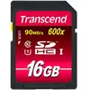 Transcend Carte Mémoire Sdhc 16gb Class10 Uhs-i 600x Ultimate