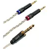 Câbles casques Meze Furukawa PCUHD Jack 6.3mm plaqué Argent tressé (2,...