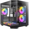 Antec Mini-tour microATX (mATX), Boîtier PC, Noir