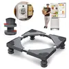 LZQ Support pour Machine à Laver Base de Réfrigérateur pour Machine à Laver et Sèche-linge, 4 Pieds Sans roulettes, Charge 200kg
