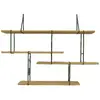 Étagère murale Studio Hausen Link shelf set 1 - oak/black - 140x96x24 ...