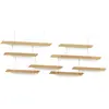 Étagère murale Studio Hausen Duo link shelf - oak/white - 280x96x24 cm