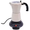 Gojoy - Cafetière à expresso électrique avec base, 300 ml, 480 w, alli...