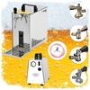 ich-zapfe Complete Set - Biertap PYGMY 25, 1-kraans, 35 liter/uur - met Set van 4 Fustkoppeling en Perslucht compressor - Droogkoeler - Bierkoeler