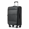 British Traveller Valise Bagage Cabine 80x49x30cm Valise de Voyage Ryanair Priorité Bagage à Main Valise à 4 roulettes avec Serrure TSA, 117L, Noir