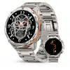 Montre Connectée homme SmartWatch Sport GPS KOSPET T3 Ultra 1.43" Tracker d'Activit Android iOS Samsung Xiaomi Iphone (2 Bandes)