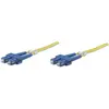 Fiber optic cable sc à sc 9 125 monomode 3,0 mt intellinet 470629