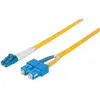 Fiber optic cable sc à lc 9 125 monomode 5,0 mt intellinet 473729