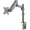 Manhattan 461580 Monitor-tafelbeugel 1-voudig 43,2 cm (17) - 81,3 cm (32) Draaibaar, In hoogte verstelbaar, Kantelbaar, Zwenkbaar