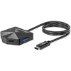 Manhattan 4-Port USB 3.0 Typ-C / Typ-A Kombo-Hub 2x2 (USB-C, 4 Ports),...