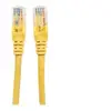Intellinet Network Patch Cable, Cat6, 20m, Yellow, CCA, U/UTP, PVC, RJ45, Gold Plated Contacts, Snagless, Booted, Lifetime Warranty, Polybag - Cordon de raccordement - RJ-45 (M) pour RJ-45 (M) - 20 m - UTP - CAT 6 - moulé, sans crochet - jaune