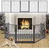 XMTECH Barrière Pare feu pliable avec portillon, Barriere de securite ...