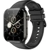 IOWODO Montre Connectée Hommes avec Talk/Dial, 800 mAh Battery, 100+ Sports, Sommeil, 1.96" AMOLED Ecran Smartwatch Pour Android iOS