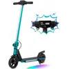 Trottinette Électrique Pliable 150W Verte - 12 km/h Portée 80kg Double...