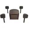 Enceintes d'extérieur Klipsch Courtyard 4.1 Marron Mat