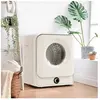 Yoleo - Sèche-linge à gaz d'échappement 830w, Séchoir Acier Inoxydable Mural 4.5kg, Multi Filtration, Protection Contre la Surchauffe