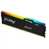Kingston Mémoire Ram Fury Beast Rgb Cl40 Kf5 1x8gb Ddr5 5200mhz