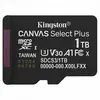 Kingston Canvas Select Plus micSDXC 1TB Gen3 (1000 Go, microSDXC, U3, ...