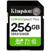 Kingston Technology Kingston Cartes mémoire SD Canvas Select Plus 256G...