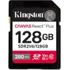 Kingston Carte Mémoire Canvas React Plus 128gb Sdxc Uhs-ii Clase 10