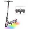 TENBOOM YEE GOO-Trottinette Electrique Enfants Pliable-Moteur 150W-Batterie 21.6V 2.6A-Autonomie 5-8km-Vitesse Max 12km/h - Rose