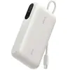 Batterie externe BELKIN 10K 45W avec cable intégré Sable
