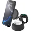 Belkin UltraCharge Pro Station de Recharge 3-en-1 avec Qi2 (Noir)