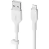 BELKIN FLEX LIGHTNING-USB-A 2M MFI CERT., WHITE CAA008BT2MWH