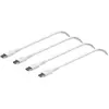 1X2 BELKIN USB-C-USB-C 2.0 PVC 1M, 2PACK WHITE CAB003BT1MWH2PK