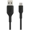 BELKIN - cable - PVC A-MUSB 1M, BLK - PVC A-MUSB 1