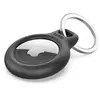 Support sécurisé avec porte-clés Belkin pour AirTag Noir