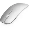 SNAKIOX Souris Bluetooth - Non spécifié - Mini Souris Silencieuse - Rechargeable - Gris - Bluetooth 4.0