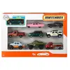 Matchbox - Pack de 9 Véhicules - Petites voitures - 3 ans et + X7111