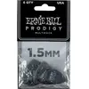 Ernie Ball 9342 - Multipack médiators prodigy sachet de 6 noir 1,5mm