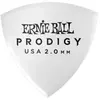 Ernie Ball 9337 - Médiators prodigy sachet de 6 blanc bouclier 2mm