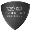 Ernie Ball 9332 - Médiators prodigy sachet de 6 noir bouclier large 1,5mm