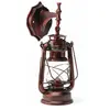 SENDERPICK Applique murale rétro antique vintage rustique Applique murale style industriel Applique murale abat-jour en verre Applique d'extérieur (Bronze rouge)