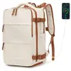 Kono Sac à Dos de Voyage 42x30x20 cm - 25L Bagage Cabine pour Avion, S...