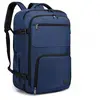 KONO Sac a Dos 55x35x20cm Grande Capacité Sacs à Dos Voyage Bagage à Main pour Ordinateur Portable Sac de Cabine pour Easyjet Marine